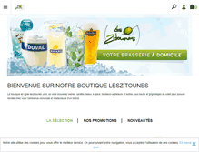 Tablet Screenshot of leszitounes.com